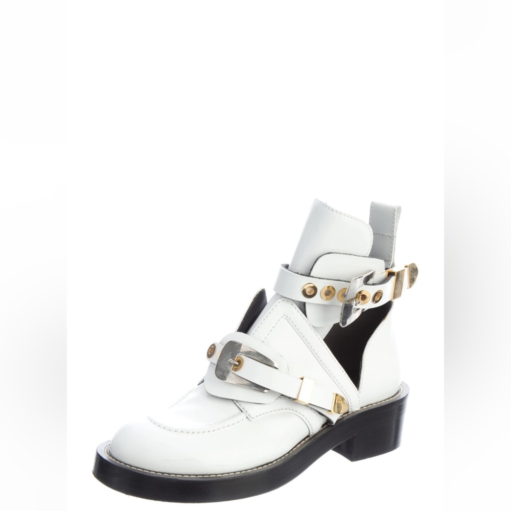 Balenciaga leather boots